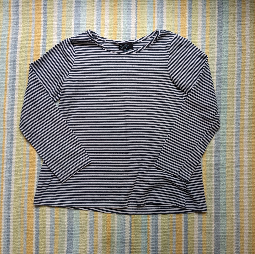 🛍️ BUNDLE ONLY | Cynthia Rowley striped knit top 4T